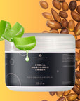 Crema massaggio - Olio di Argan, Aloe Vera Bio, Vitamina E