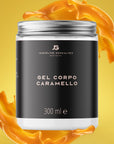 Gel Corpo Caramello - Burro di Karité, Olio di Rosa Mosqueta, Olio di Jojoba