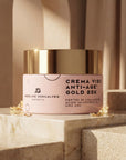 Crema Viso Gold Luxury 23K – Anti-Age con Oro 23K, Acido Ialuronico e Collagene | 50 ml