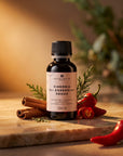 Sinergia Redux Oli Essenziali – Capsico, Cannella e Cipresso | Trattamento Corpo Microcircolazione | 50 ml