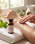 Sinergia Tonificante di Oli Essenziali – Jojoba Bio Ozonizzato, Zenzero e Menta | 50 ml
